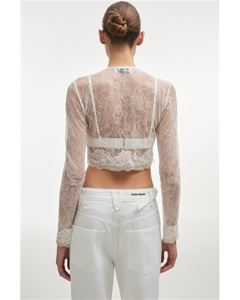 Nadia Rapti - Veil Cardigan Top Nadia Rapti - Veil Cardigan Top