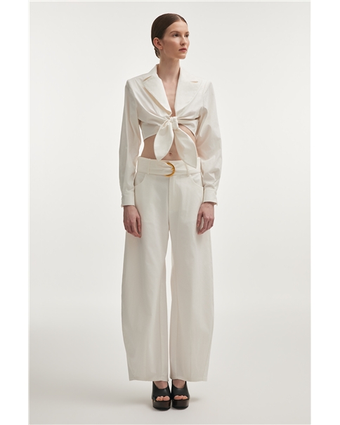 Nadia Rapti - Pure Crop Shirt