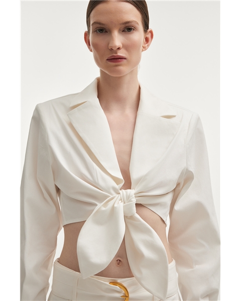 Nadia Rapti - Pure Crop Shirt