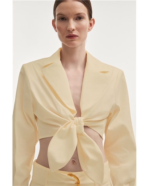 Nadia Rapti - Pure Crop Shirt