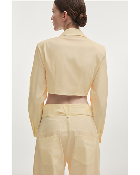 Nadia Rapti - Pure Crop Shirt