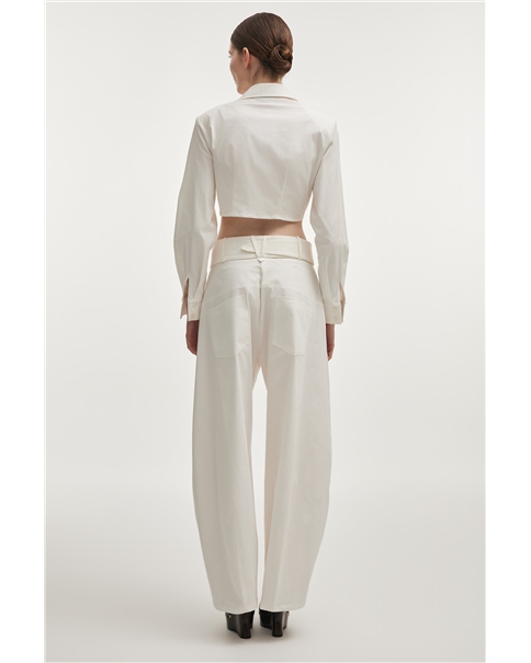 Nadia Rapti - Pure Barrel Trousers