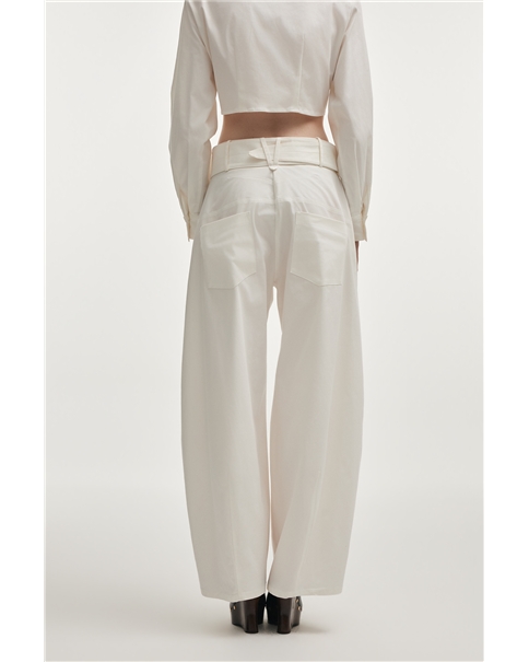 Nadia Rapti - Pure Barrel Trousers