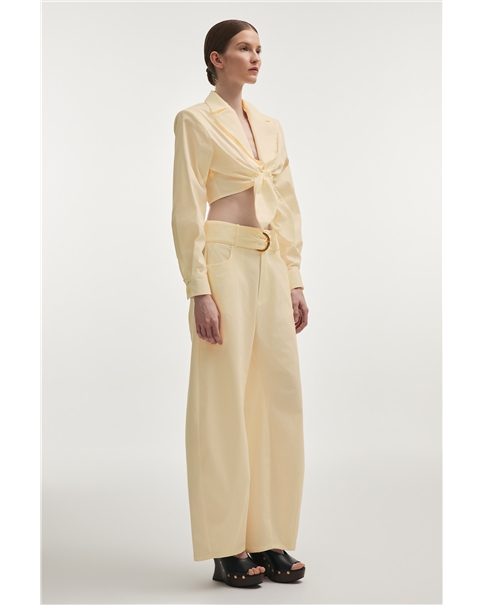 Nadia Rapti - Pure Barrel Trousers