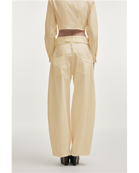 Nadia Rapti - Pure Barrel Trousers