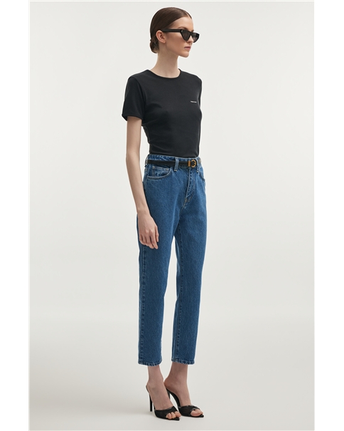 Nadia Rapti - Indigo Denim Trousers