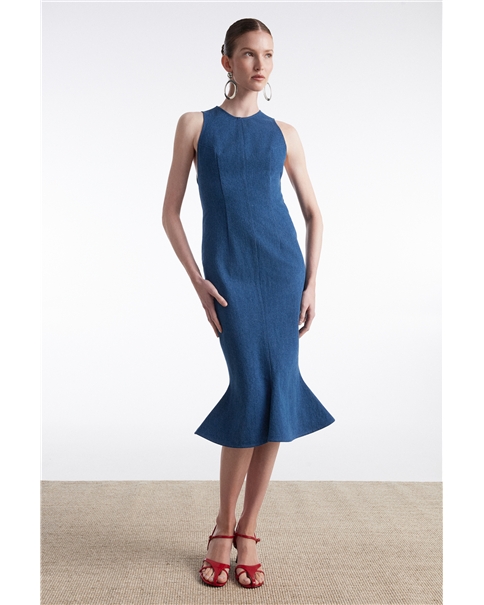 Nadia Rapti - Saltwater Denim Dress