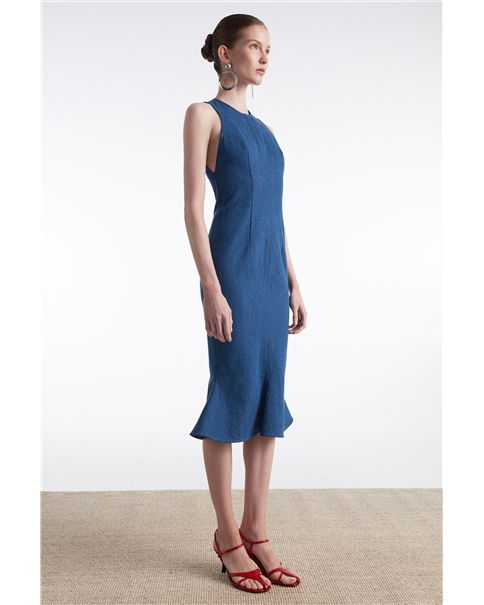 Nadia Rapti - Saltwater Denim Dress