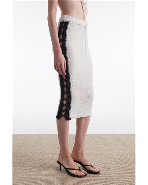 Nadia Rapti - Voyage Knitted Midi Skirt Nadia Rapti - Voyage Knitted Midi Skirt