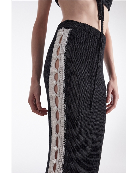 Nadia Rapti - Voyage Knitted Midi Skirt Nadia Rapti - Voyage Knitted Midi Skirt