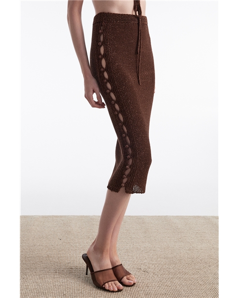 Nadia Rapti - Voyage Knitted Midi Skirt Nadia Rapti - Voyage Knitted Midi Skirt