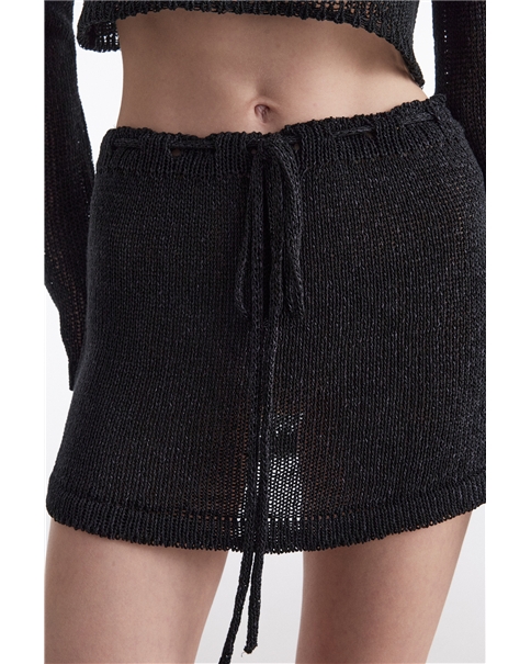 Nadia Rapti - Voyage Knitted Mini Skirt