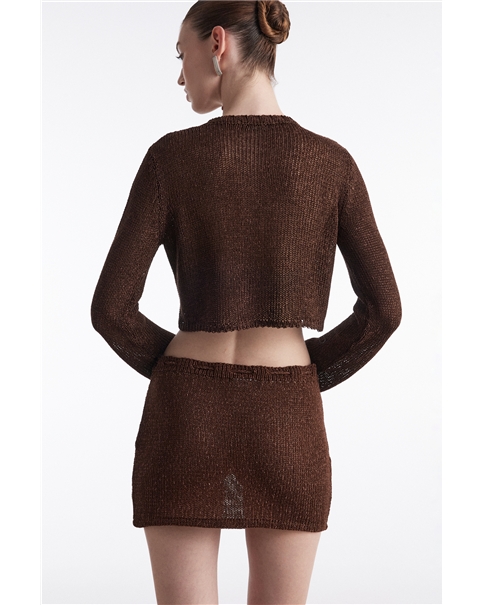 Nadia Rapti - Voyage Knitted Mini Skirt