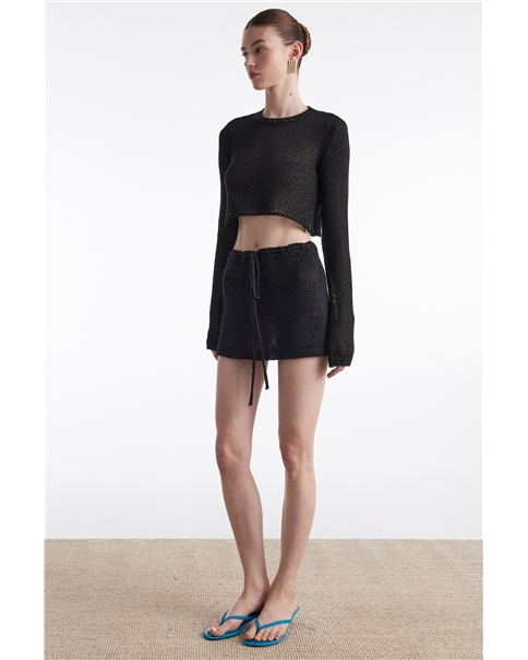 Nadia Rapti - Voyage Knitted Crop Top