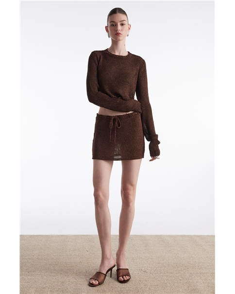 Nadia Rapti - Voyage Knitted Crop Top Nadia Rapti - Voyage Knitted Crop Top