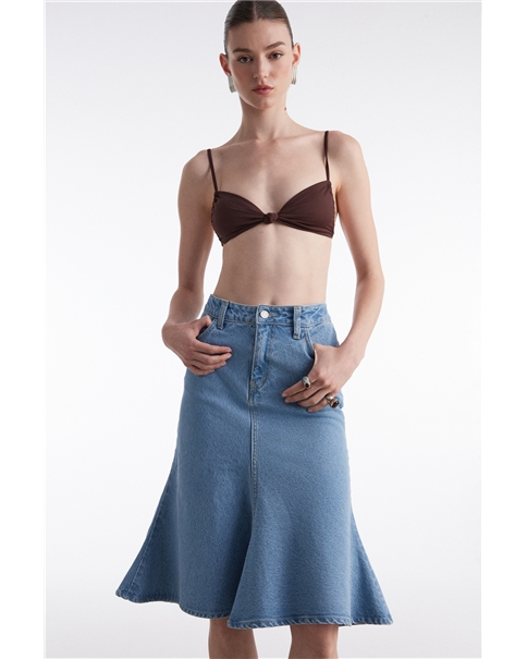 Nadia Rapti - Silia Denim Skirt Nadia Rapti - Silia Denim Skirt