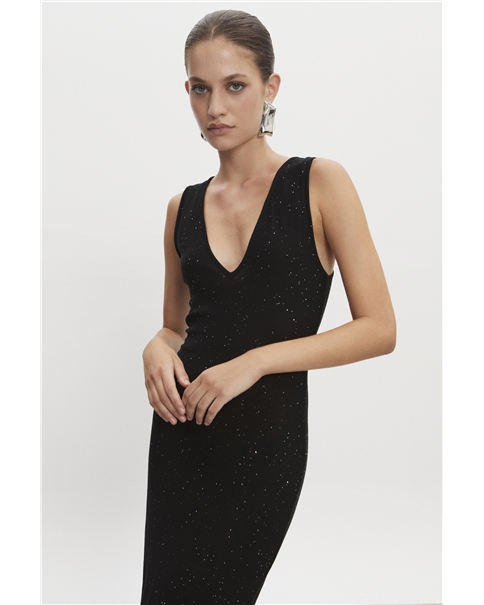 Nadia Rapti - Magnetic Knitted Maxi Dress Nadia Rapti - Magnetic Knitted Maxi Dress