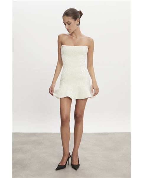 Nadia Rapti - Arrow Strapless Mini Dress Nadia Rapti - Arrow Strapless Mini Dress
