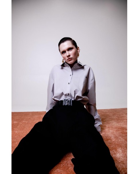 Milkwhite - Oversized Unisex Shirt