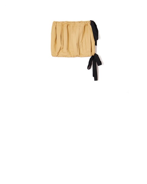 Milkwhite - Mini Peplum Skirt Milkwhite - Mini Peplum Skirt