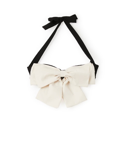Milkwhite - Bustier Top with Bows