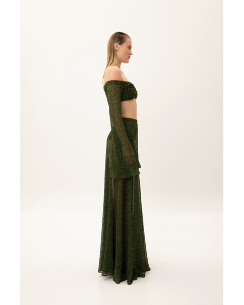 Watermelon Maxi Skirt