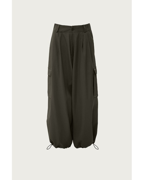 Vassia Kostara - Khaki Cargo Pants