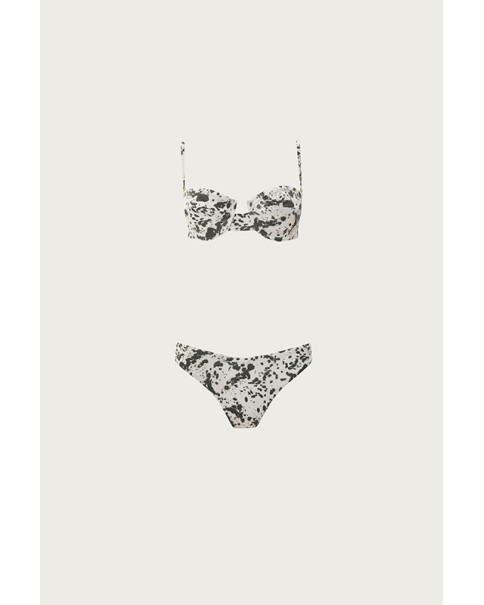 Vassia Kostara - Animal Print Underwire Bikini Top