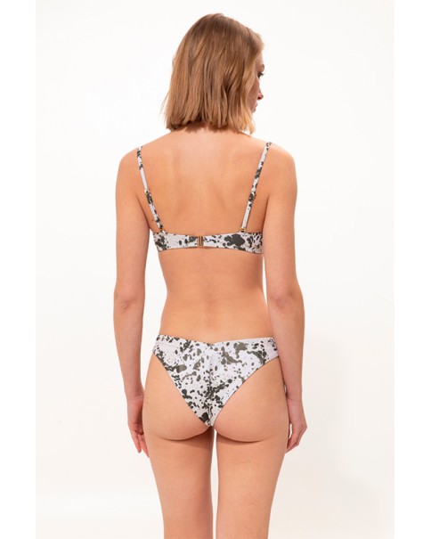 Vassia Kostara - Animal Print Low Cut Bikini Bottoms