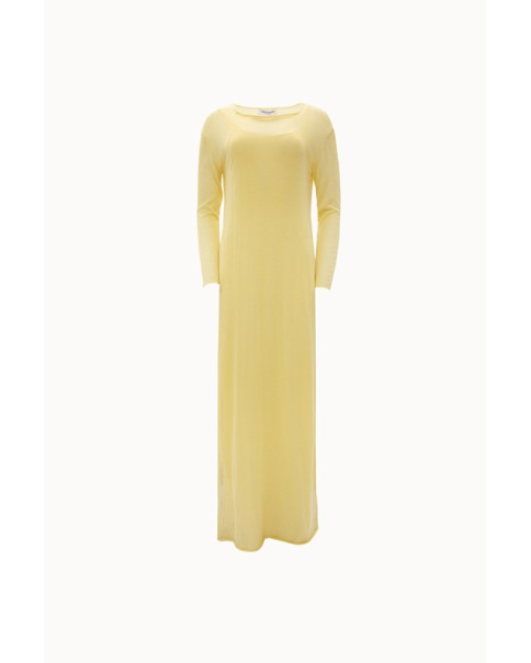 Vassia Kostara - Chamomile Yellow Two-Layered Dress