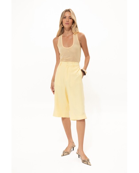 Vassia Kostara - Chamomile Yellow Tank Top