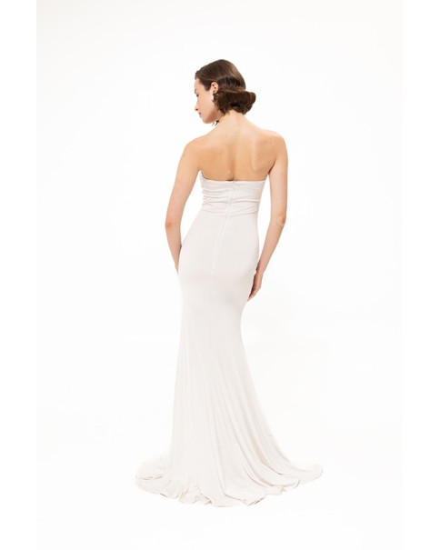 Vassia Kostara - White Maxi Gown