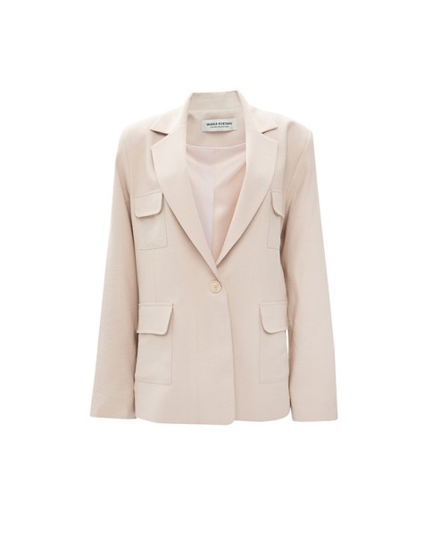 Vassia Kostara - Ecru Blazer