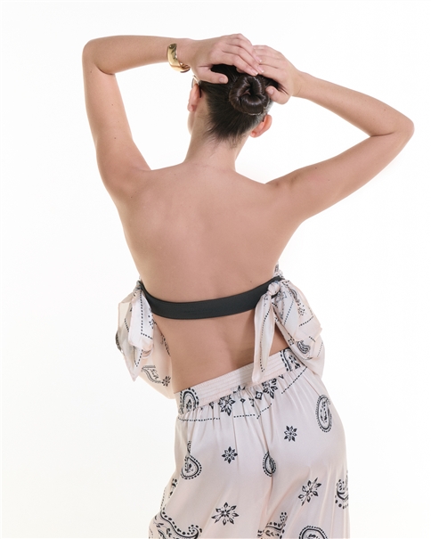 Vassia Kostara - Bandana Top/Bag