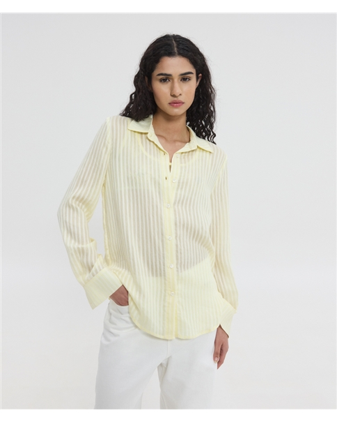 SunSetGo. - Lucida Semi-sheer Shirt