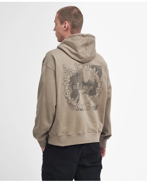 Barbour International - Mapped  Graphic Hoodie