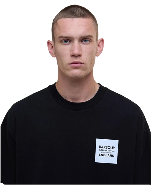 B. Intl. - Micro Block Graphic T-shirt