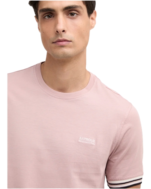 B.Intl. - Burnwood Tipped Cuff T-Shirt