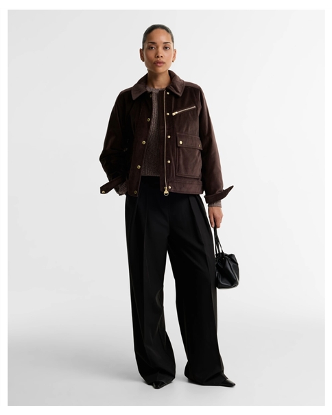B. Intl. - Hanson Velvet Casual Jacket