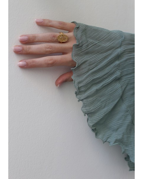 Hermina Athens - Minoas Sealstone Signet Ring Gold