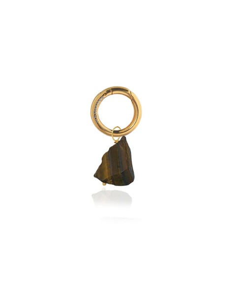 Hermina Athens - Brown Tiger Eye Keyring