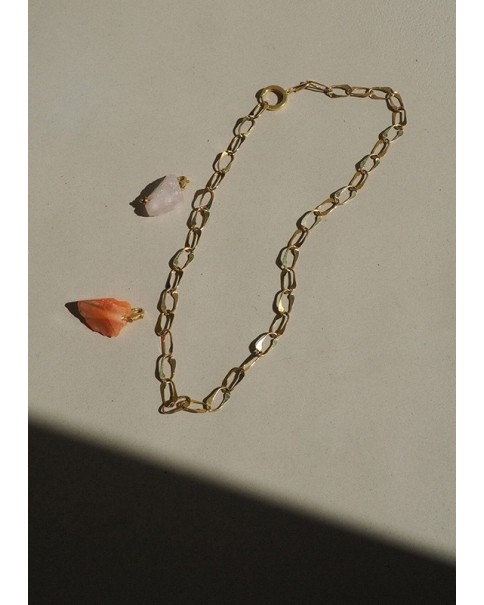 Hermina Athens - Orange Aventurine Clip On