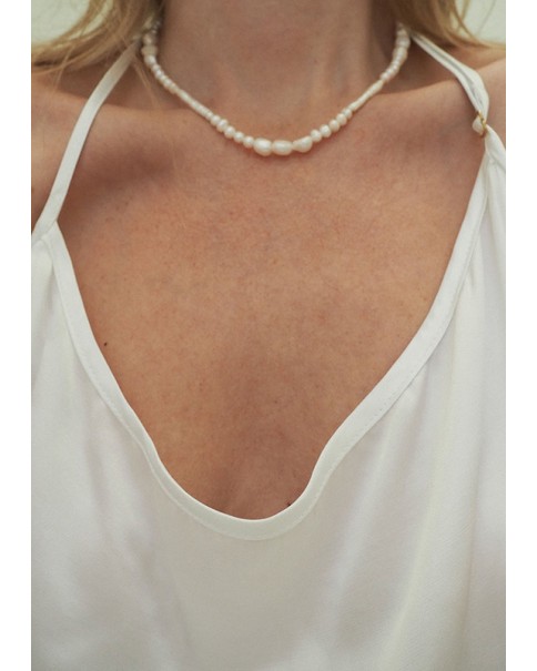 Hermina Athens - Neria Pearl Necklace
