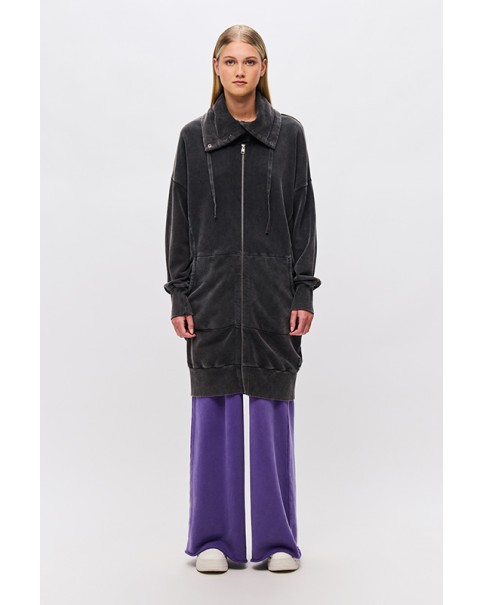 HIGHNECK LONG FULLZIP