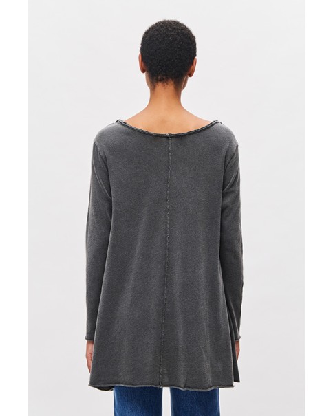 ASSYMETRIC SLUB LONGSLEEVE