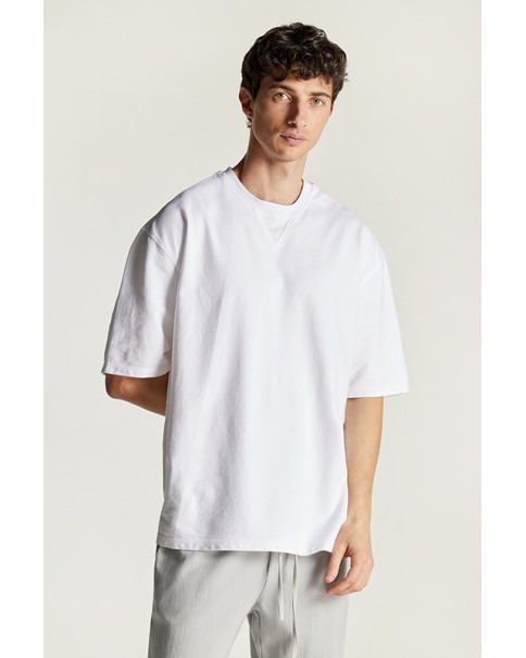 Classic Side Slits Oversized Tee