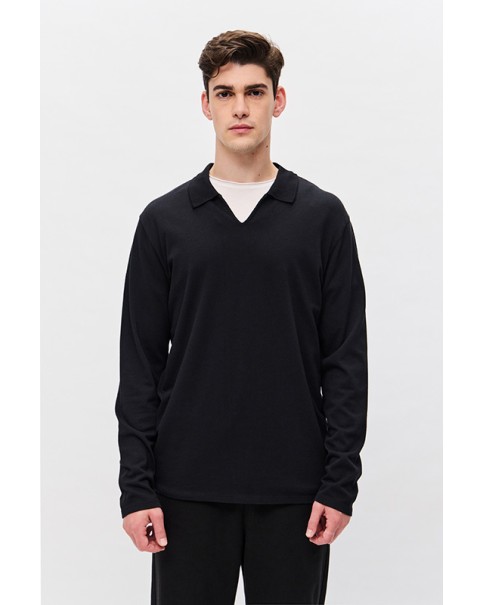 RIB COLLAR LONGSLEEVE RIB COLLAR LONGSLEEVE