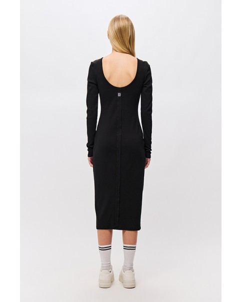 SLIM FIT RIB DRESS