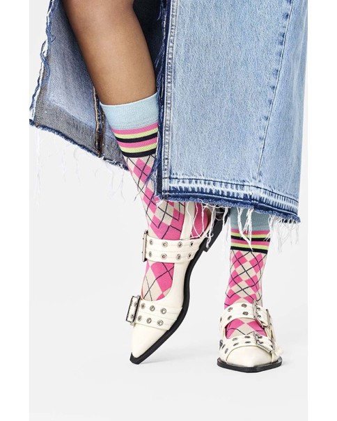 Mixed Argyle Sock