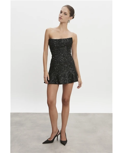 Nadia Rapti - Arrow Strapless Mini Dress